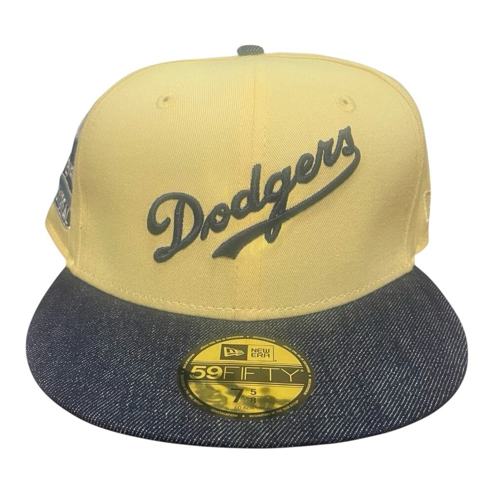 New Era Brooklyn Dodgers Jackie Robinson Montreal Royals Fitted Hat Size 7 5/8 - Picture 2 of 7